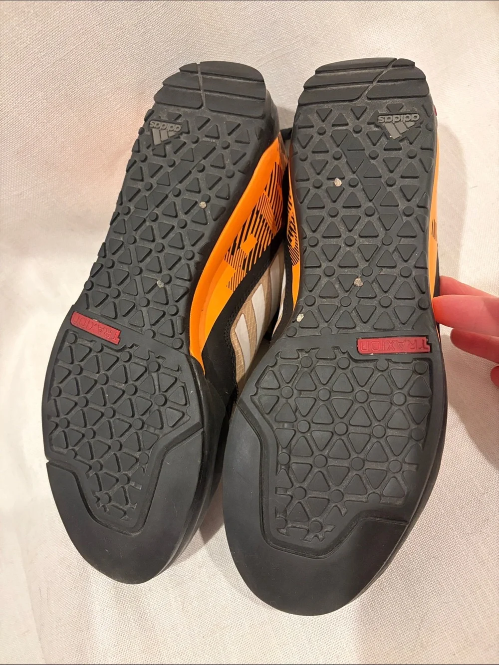 Adidas Men’s Black, Tan and Orange Terrex Shoes